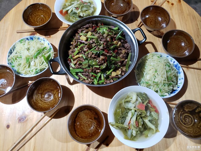 小城市地道的美食味道
