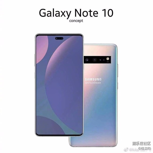 note10长这样？？不敢相信啊