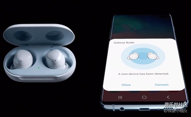 堪称绝配，三星S10机皇+GalaxyBuds伴侣简直太酷了