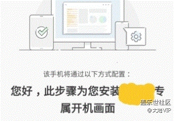 商场购机，开机显示这些，**VIP客户？什么意思？求解？
