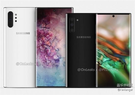 最贵万元！三星Note 10细节曝光：屏占比第一