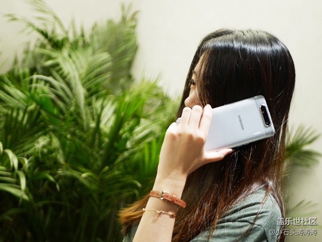 氧气小仙女“叒”带着 三星Galaxy A80来了