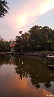傍晚的天空