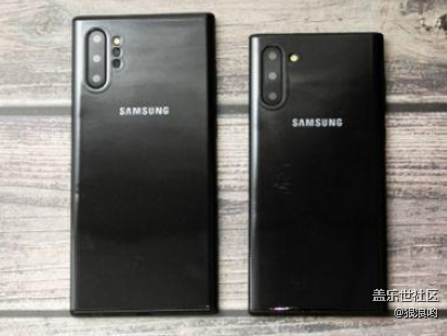 三星Galaxy Note10系列机模：挖孔屏+屏幕指纹