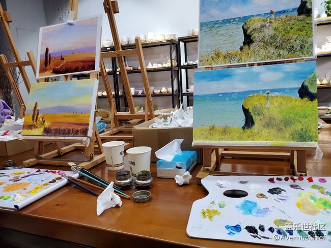 8月11日陶牧居油画活动回顾