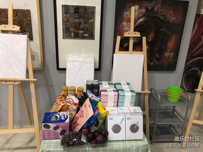 绘画活动回顾贴