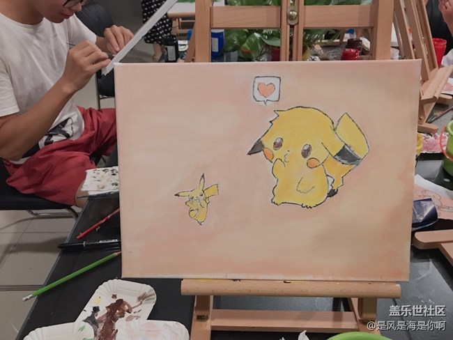 绘画活动回顾贴