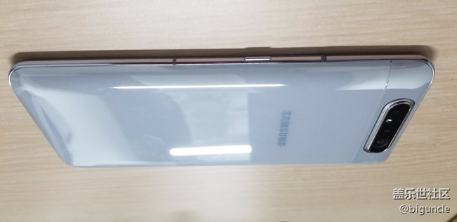 【Galaxy A80星粉体验活动】迟到的翻转神仙手机
