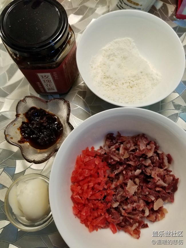【中秋佳节】+蛋黄云腿&玫瑰云腿（附超详细菜谱）