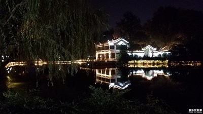 包河公园之夜