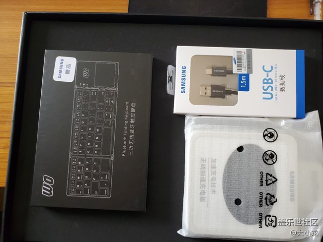 note10+无线办公套装已到手。