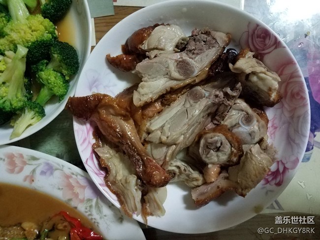 今晚的晚餐