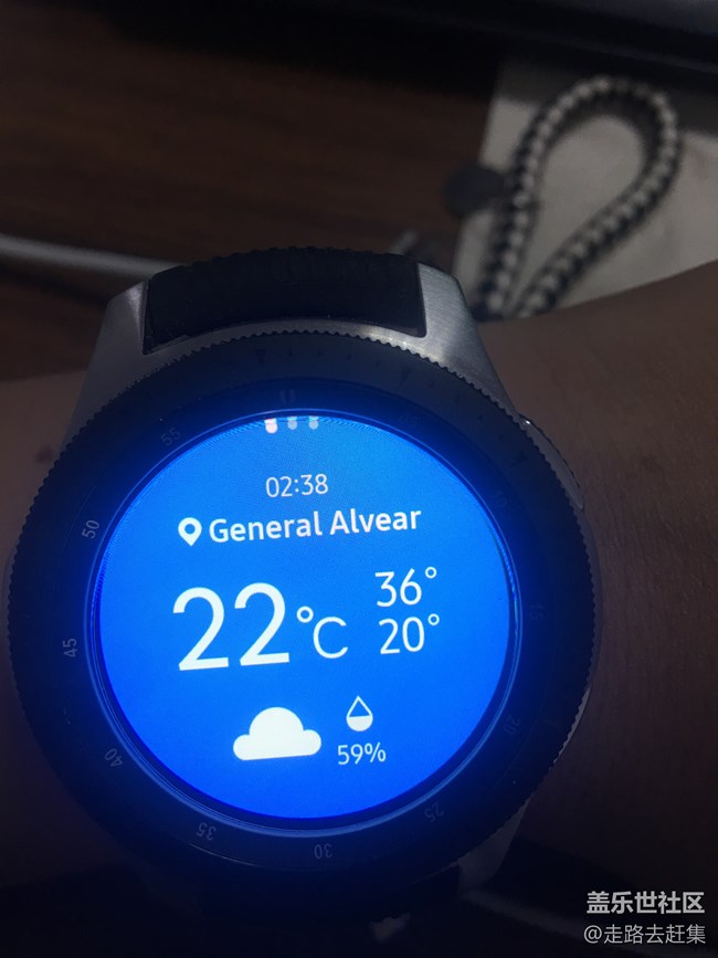galaxy watch lte 关于天气预报的问题