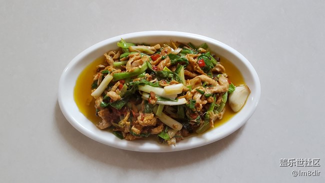 【私房菜】家常私房菜 葱段炒肉丝