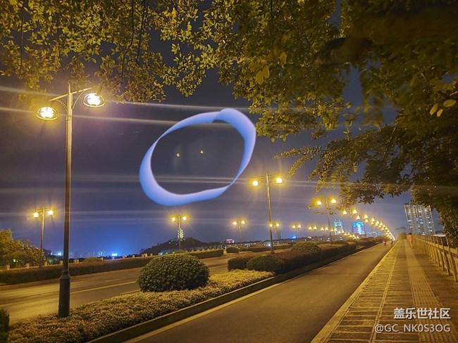 夜拍有虚影！以前没注意，是更新原因吗？？