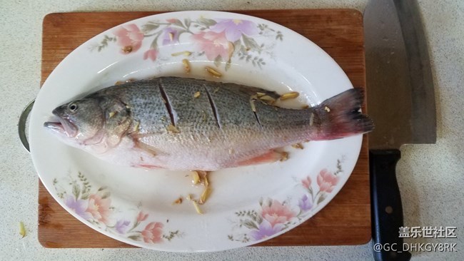【私房菜】+红烧鲈鱼