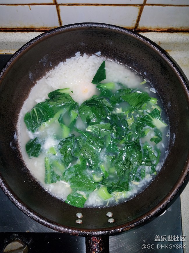 【温暖早餐】+清淡的菜泡饭+营养的老鸡汤