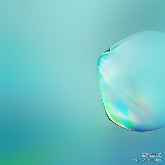 分享几张note10自带的壁纸，感觉比s10自带的好看