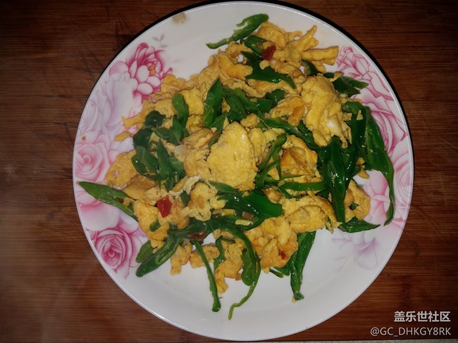 下饭菜---青椒炒鸡蛋