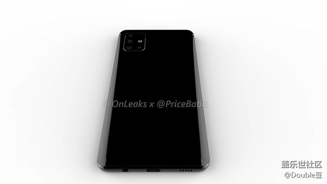 后置四摄，屏幕居中开孔：Galaxy A51渲染图曝光