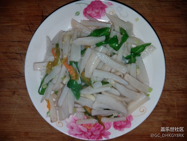 简单易做又好吃---炒藕条
