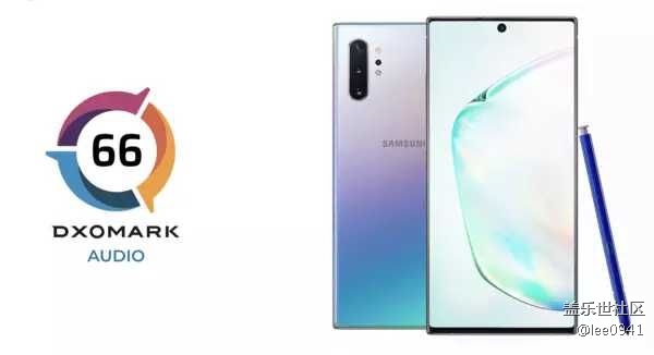 DxOMARK公布三星Note10+ 5G音频得分 66分排名第四 DxOMARK公布三星Note10+ 5G音频得分 66分排名第四