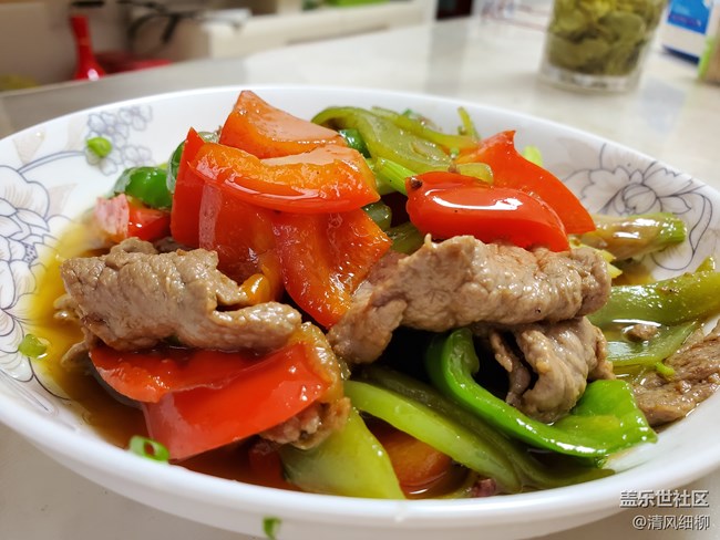 家常炒牛肉片