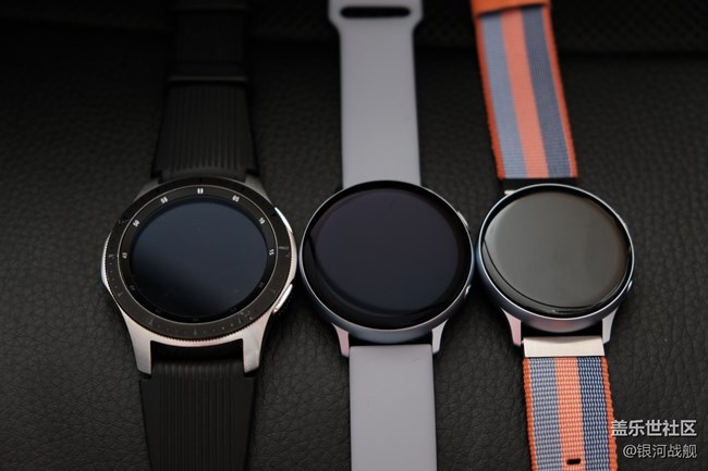 Galaxy watch系列大小对比