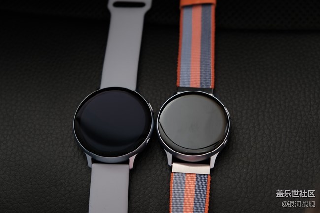 Galaxy watch系列大小对比