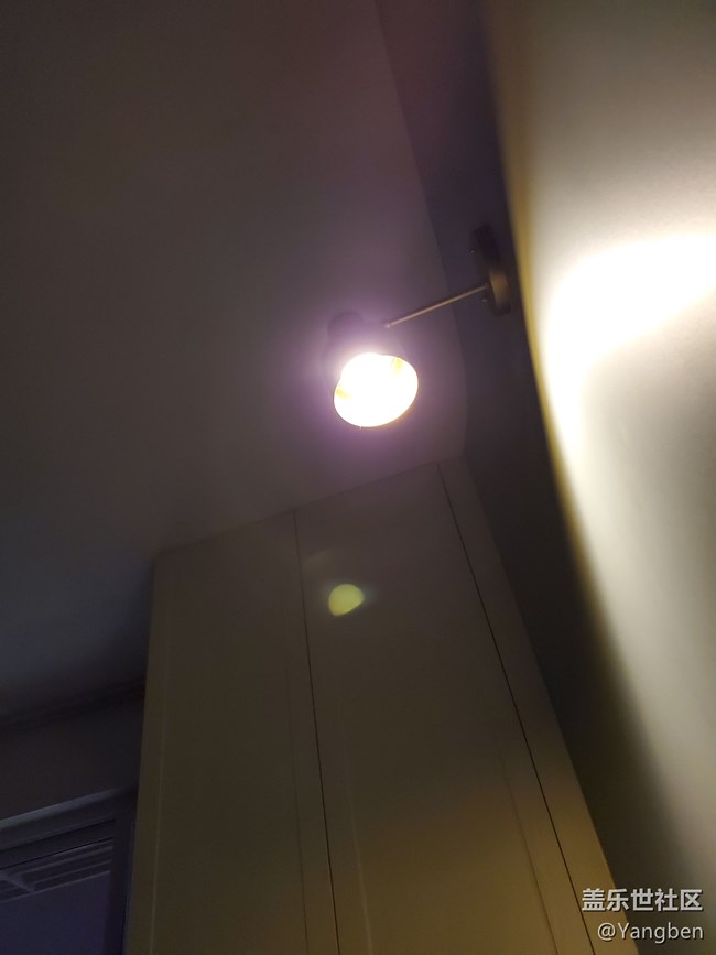 晚上拍摄灯光夜景有光斑.