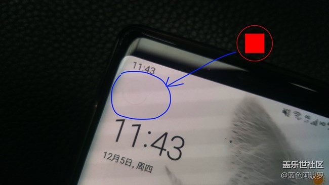 屏幕消除不掉的图标。