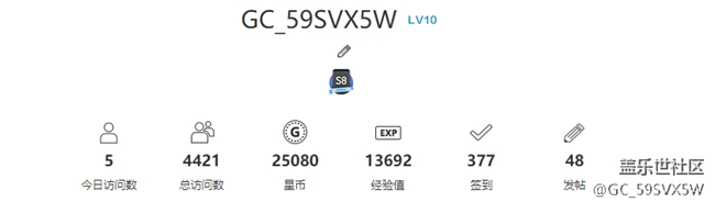 社区一年的星币收入