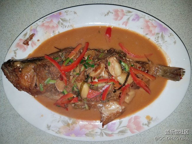 【无辣不欢】+红烧鲈鱼