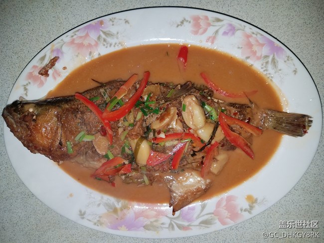 【无辣不欢】+红烧鲈鱼