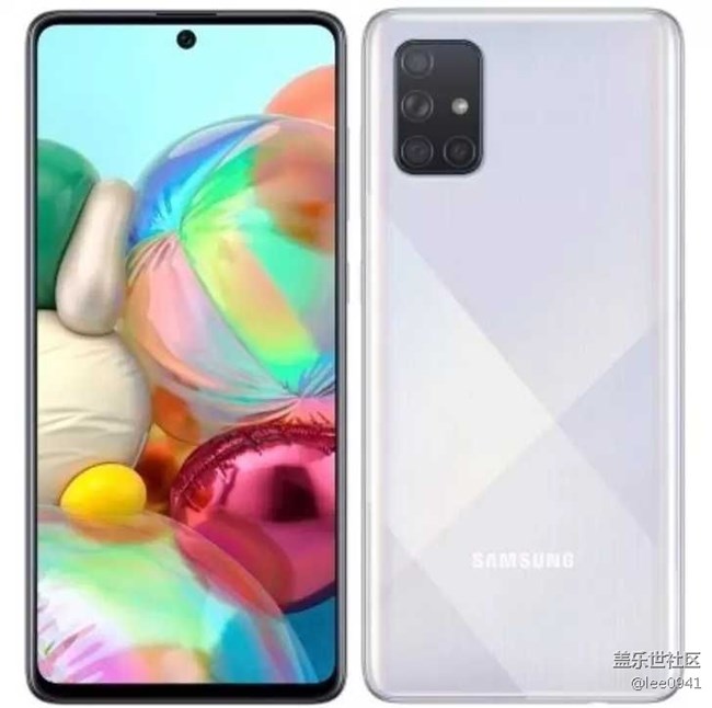 三星Galaxy A51/A71正式发布:L型四摄+中置打孔屏 三星Galaxy A51/A71正式发布:L型四摄+中置打孔屏