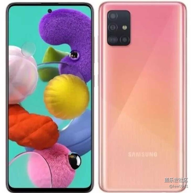 三星Galaxy A51/A71正式发布:L型四摄+中置打孔屏 三星Galaxy A51/A71正式发布:L型四摄+中置打孔屏