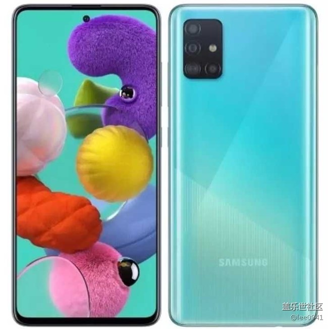 三星Galaxy A51/A71正式发布:L型四摄+中置打孔屏 三星Galaxy A51/A71正式发布:L型四摄+中置打孔屏