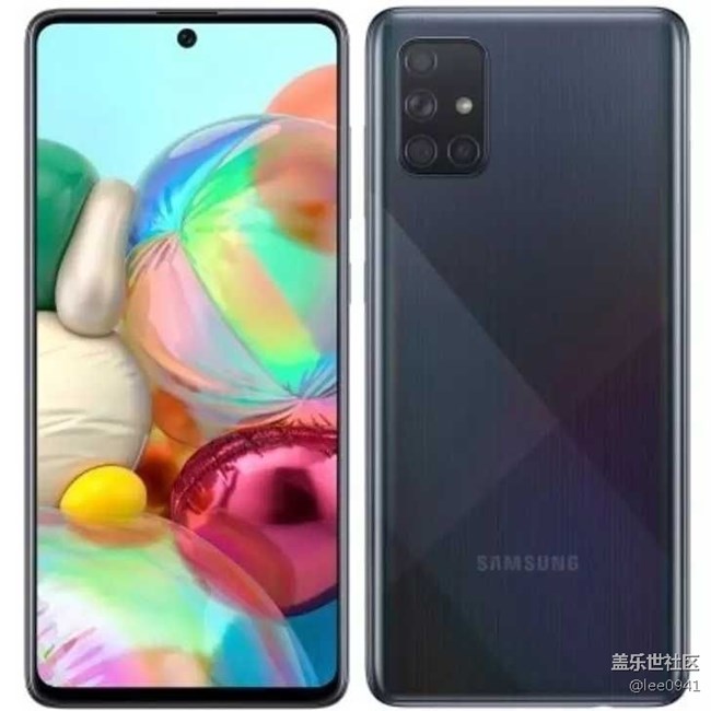 三星Galaxy A51/A71正式发布:L型四摄+中置打孔屏 三星Galaxy A51/A71正式发布:L型四摄+中置打孔屏
