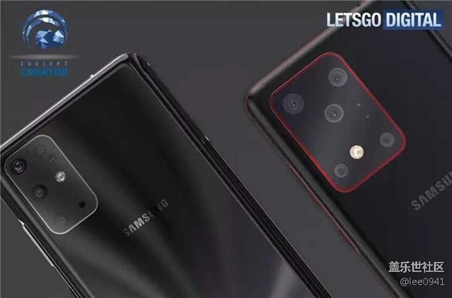 三星Galaxy S11全新渲染图曝光:后置五摄方案 三星Galaxy S11全新渲染图曝光:后置五摄方案