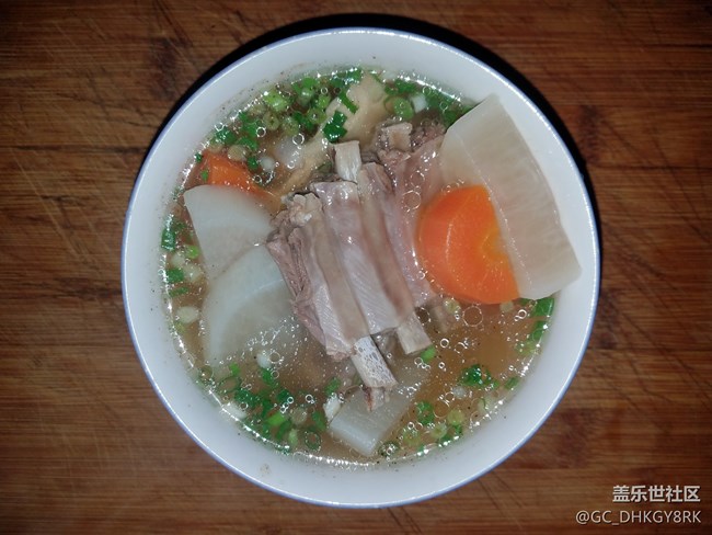 【年末美食】+萝卜炖羊排