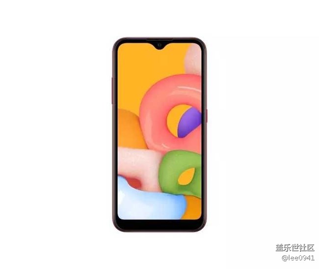 三星Galaxy A01手机详细配置曝光:5.7英寸水滴屏 三星Galaxy A01手机详细配置曝光:5.7英寸水滴屏