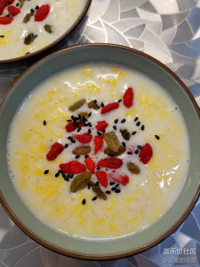 【双食记】-鸡蛋牛奶醪糟