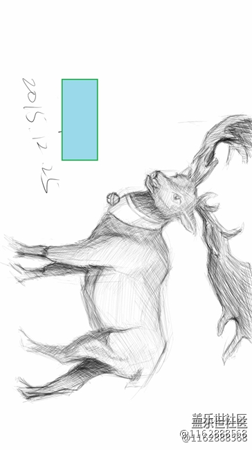 【我爱创作】+小白鹿