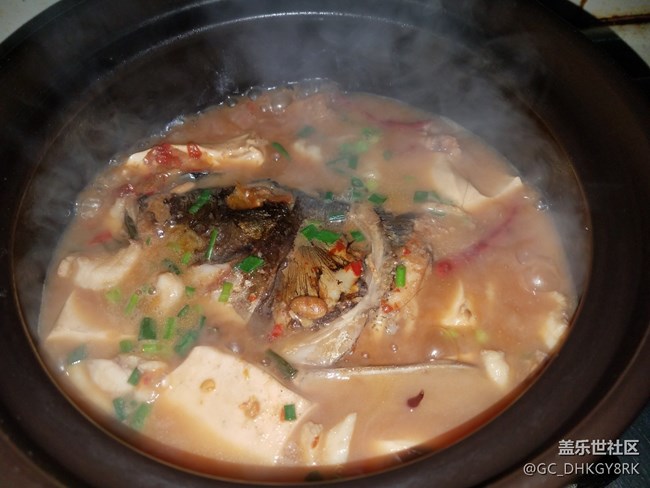 【春节】+【私房菜】+鱼头炖豆腐