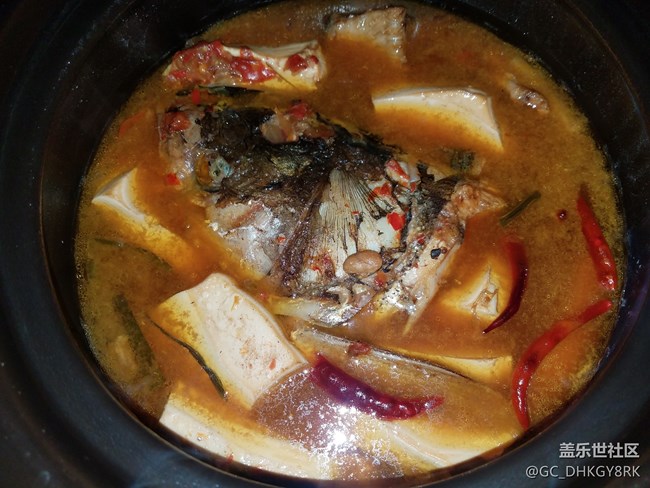 【春节】+【私房菜】+鱼头炖豆腐