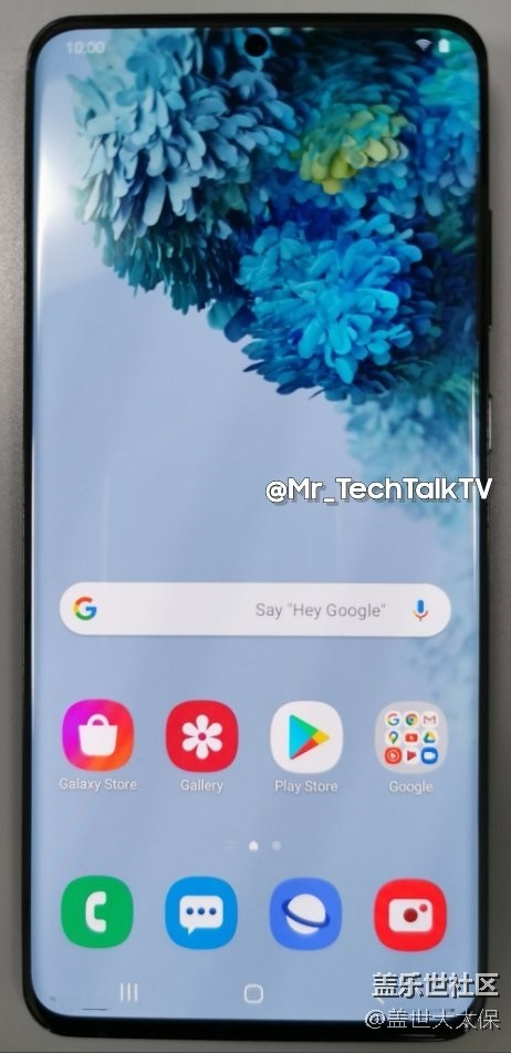 亮黑色三星Galaxy S20 Ultra 5G多角度真机实拍