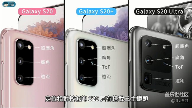 三星Galaxy S20_S20+_S20 Ultra详细对比解析如何选购