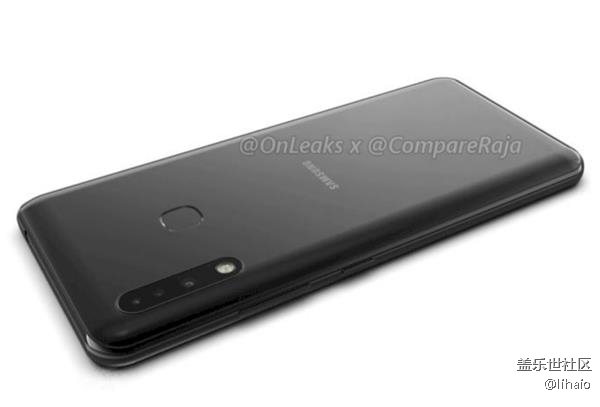 Galaxy A70e渲染图曝光：边框感人 MicroUSB充电口