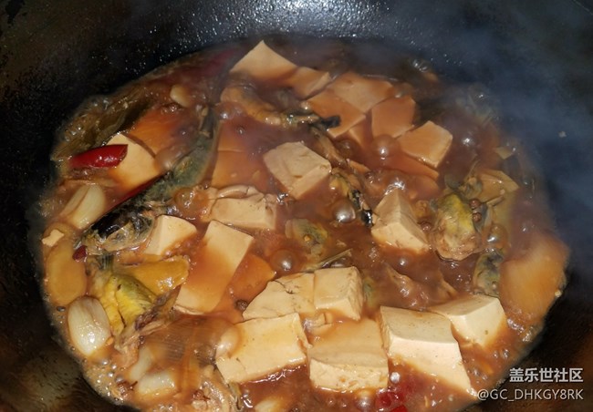 【家常菜】+汪丫鱼炖豆腐 【家常菜】+汪丫鱼炖豆腐