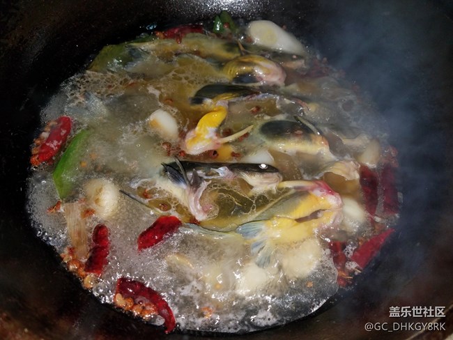 【家常菜】+汪丫鱼炖豆腐 【家常菜】+汪丫鱼炖豆腐
